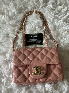 Pink Chanel purse